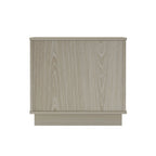 Modern Nightstand with Push to Open Drawers - Dark Gray, Dark Brown, or Light Brown