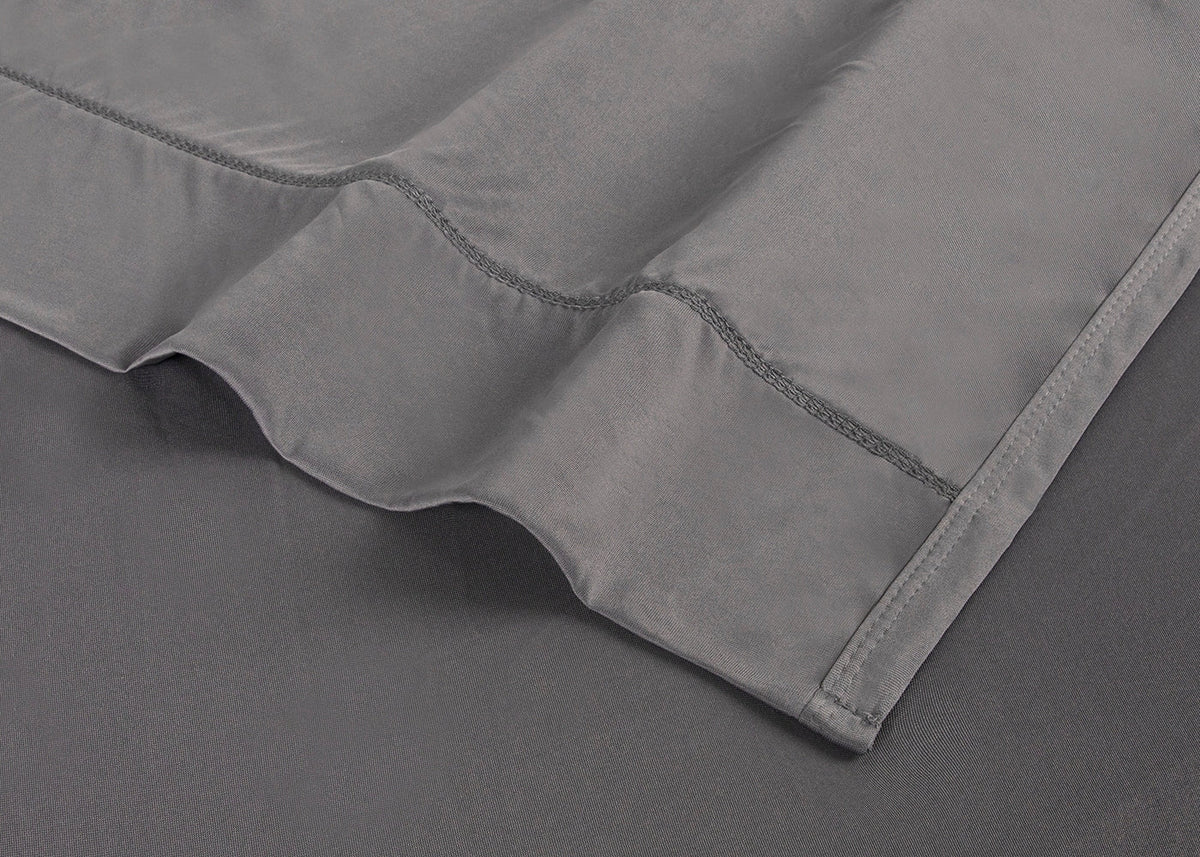 Dri-Tec Full Sheet Set with Moisture-Wicking Fabric - Grey