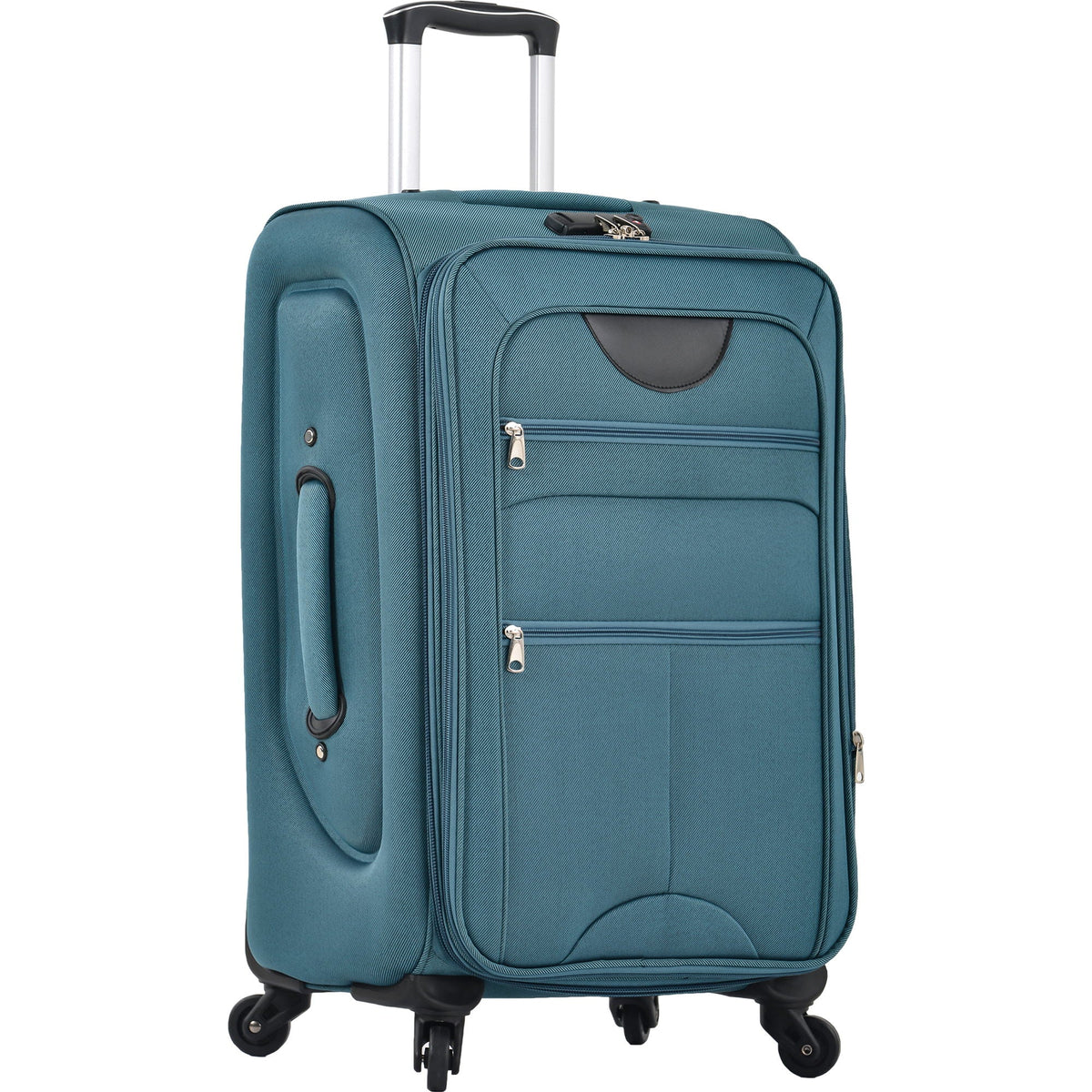 Expandable Softside Luggage 3 Piece Set with Spinner Wheels - Multiple Colors