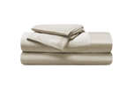Moisture-Wicking Split Cal King Sheet Set with Secure Fit - Beige