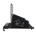 Dog Treadmill for Medium Dogs with Non-Slip Belt and Remote Control - Black