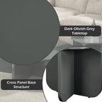 Modern Aesthetic Coffee Table with Spacious Surface - Dark Green