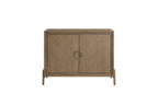 Light Brown 2 Door Server with Ample Storage - Modern Buffet