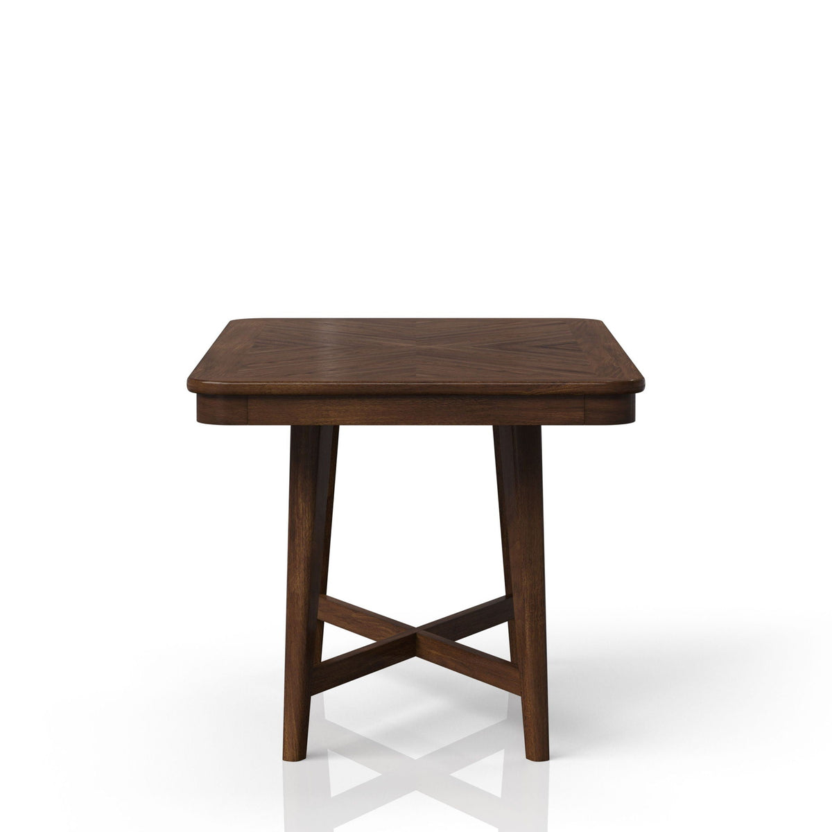 Cherry Dining Table with Solid Wood Construction - Cherry Finish
