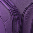 Expandable Softside Luggage 3 Piece Set with Spinner Wheels - Multiple Colors