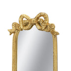 Set of 2 Wall Mirrors with Glass and Metal Frame