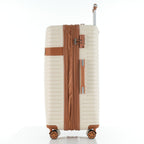 4 Piece Hard Shell Luggage Set with Spinner Wheels - Multiple Colors