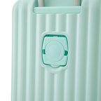 Spinner Wheel Luggage Set with USB Port and Holders - Pink, Black, Green