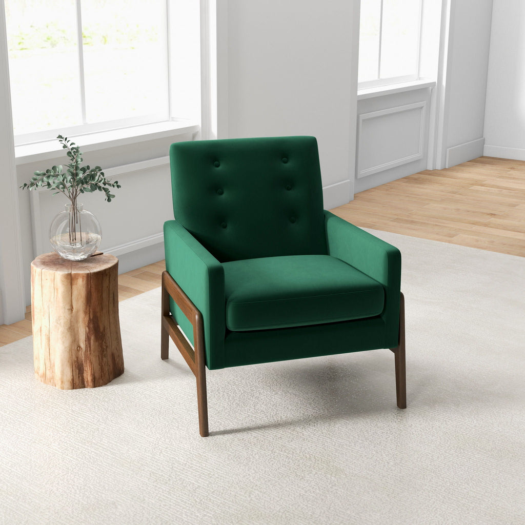 Cole Solid Wood Lounge Chair