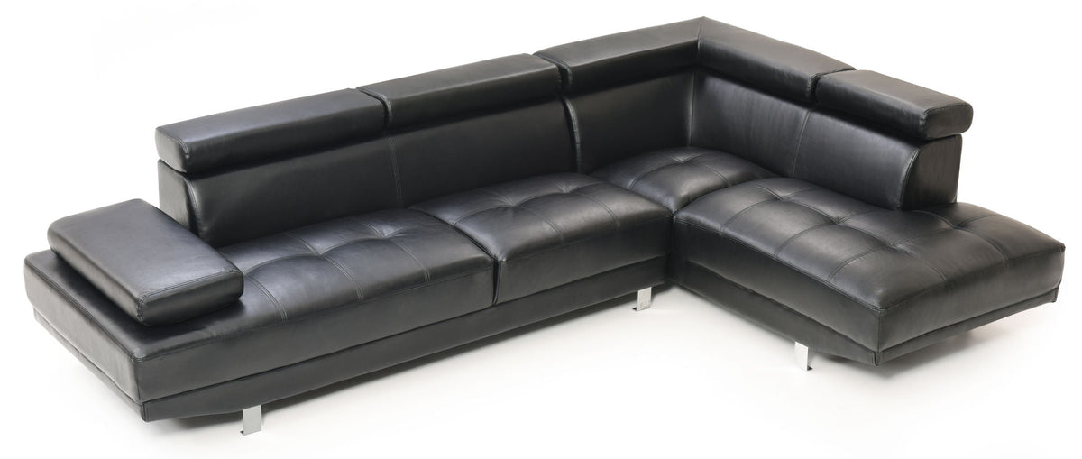 Comfort Stationary Sectional with Adjustable Features - Multiple Colors