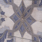 Large Multicolor Square Wall Decor Panel with Refined Pattern - 48"