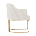 Modern Dining Chair with Solid Wood Frame - Dark Gray, Beige, or Black