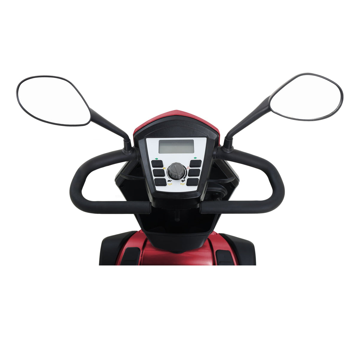 Heavy Duty Mobility Scooter with Long Range and Enhanced Safety - Red, Blue, Black, Gray