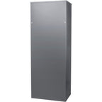Steel Large Single Compartment Locking Parcel Drop Box with Keyed Access - Gray