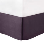 7 Piece Tufted Comforter Set Plum Full