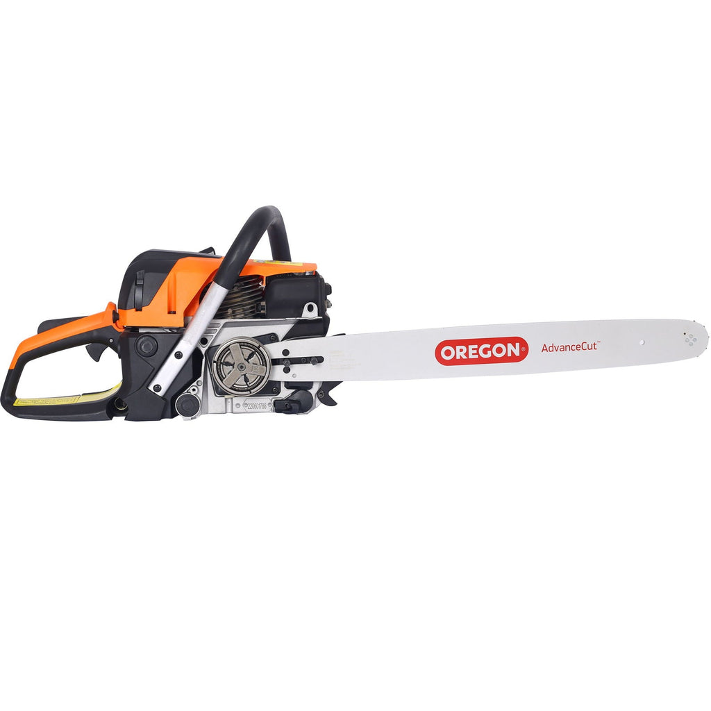 58Cc Gasoline Chainsaw with Oregon 20" Bar - Orange