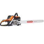 58Cc Gasoline Chainsaw with Oregon 20" Bar - Orange