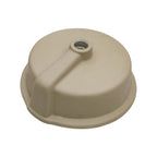 Ceramic Round Undermount Bathroom Sink with Overflow - White