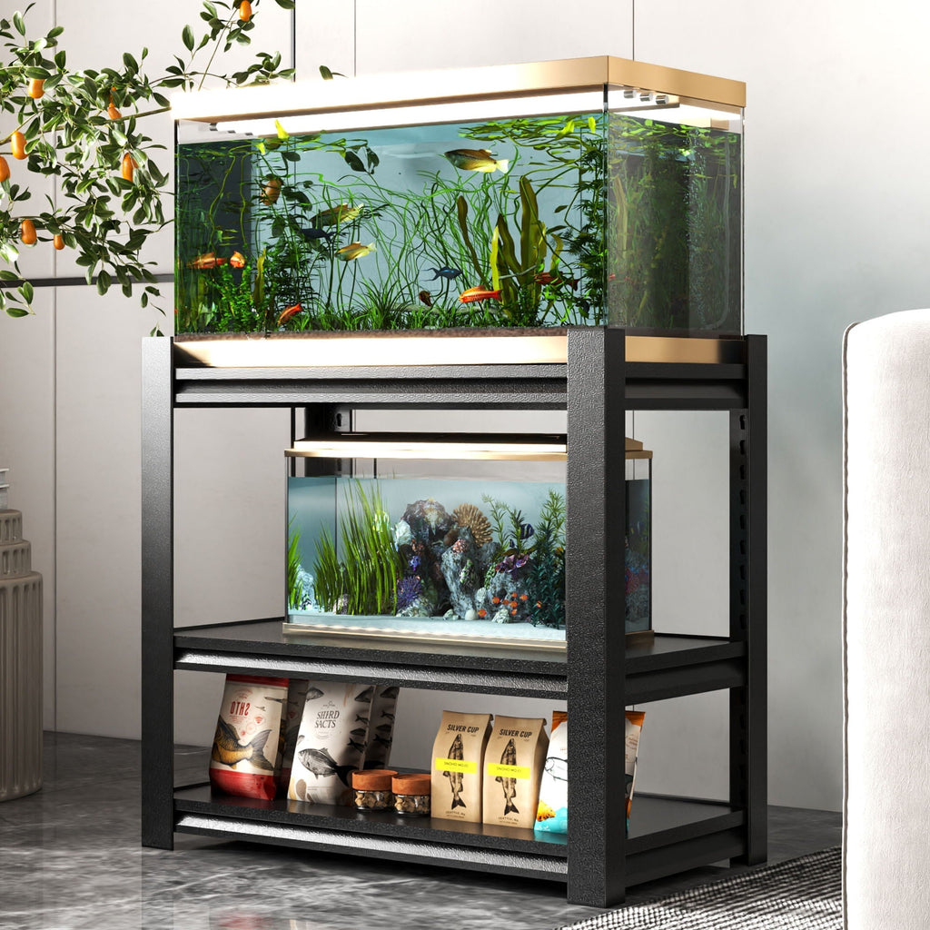 Stylish Metal Aquarium Stand For 20 - 30 Gallon Tanks