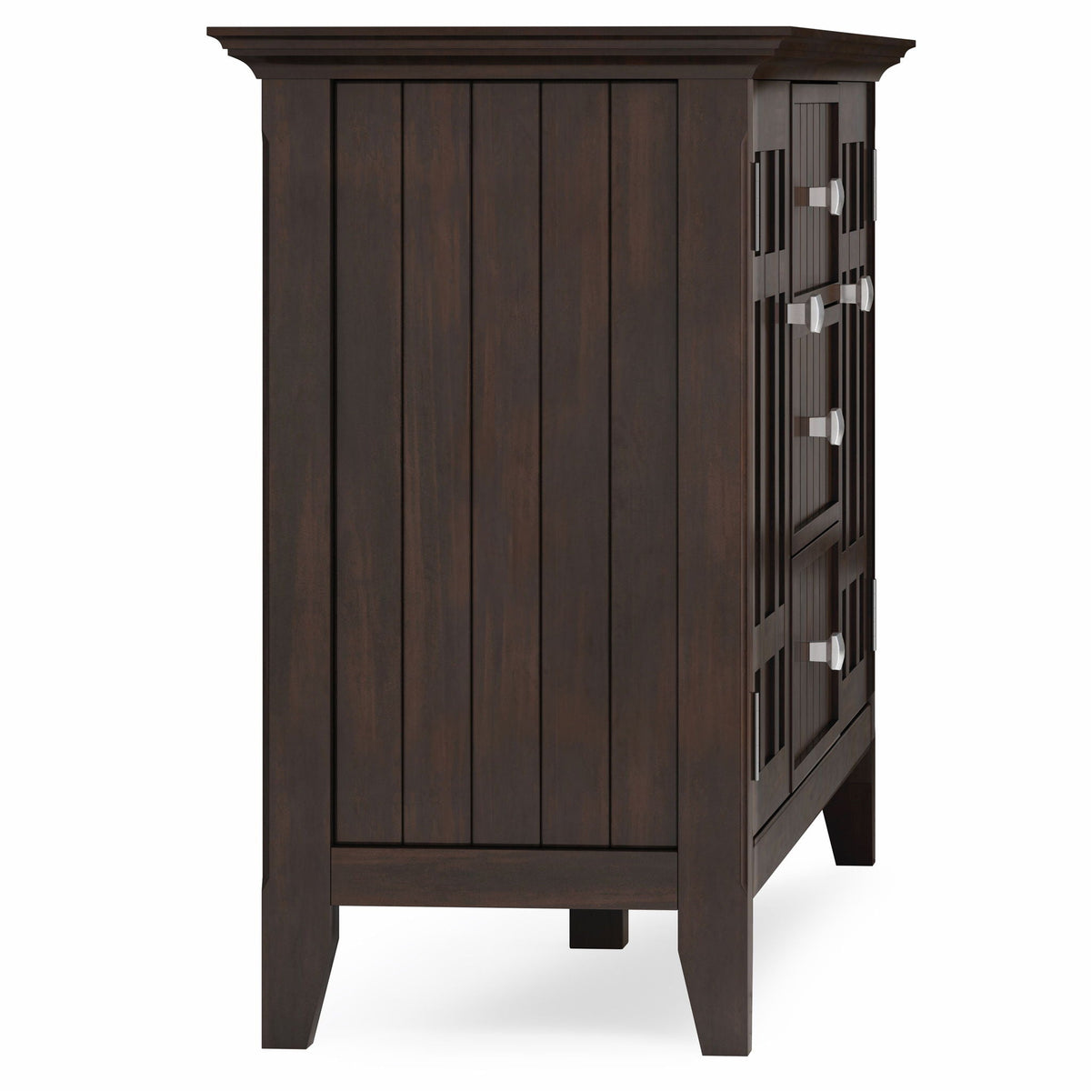 Bedford Sideboard Buffet with Ample Storage - Dark Tobacco Brown