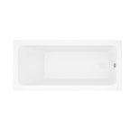 66-Inch Acrylic Built-In Soaking Tub with Glossy Finish