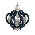 Wood Chandelier 6 Light Farmhouse Pendant Lighting
