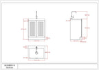 Laundry Cabinet with Stainless Steel Sink and Faucet - White