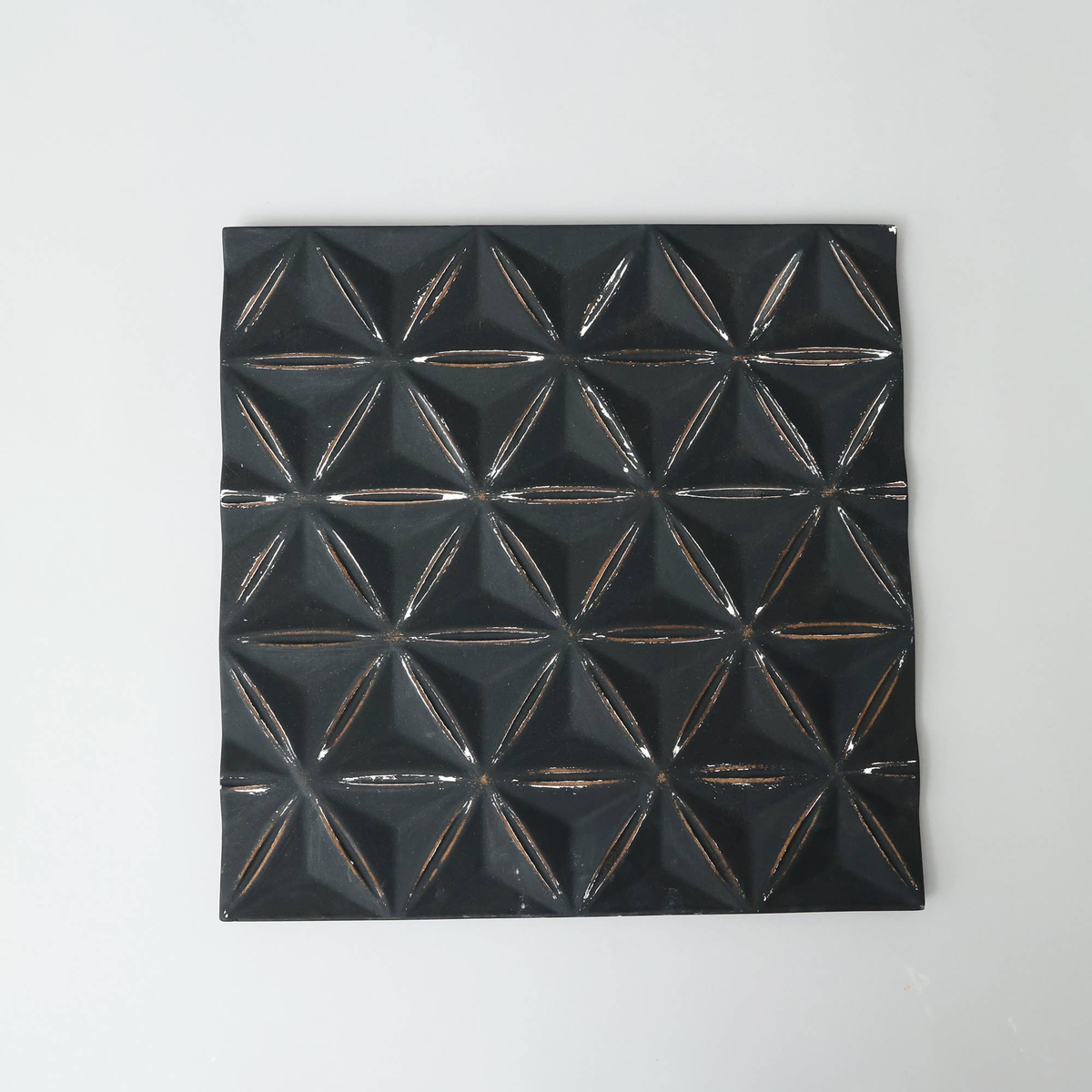 Black Square Modern Wall Art with Sleek Modern Design - Black