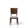 Dining Chairs Upholstered Side Chair with Upholstered Seat - Cherry