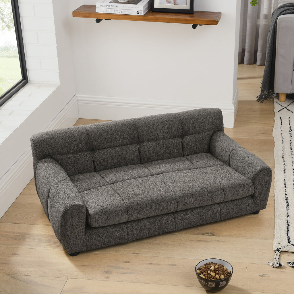 Modern Pet Sofa With Backrest And Armrests