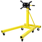 Folding Engine Stand with 360 Degree Adjustable Head - Yellow or Black