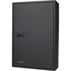 Adjustable Key Cabinet With Combination Lock - Black