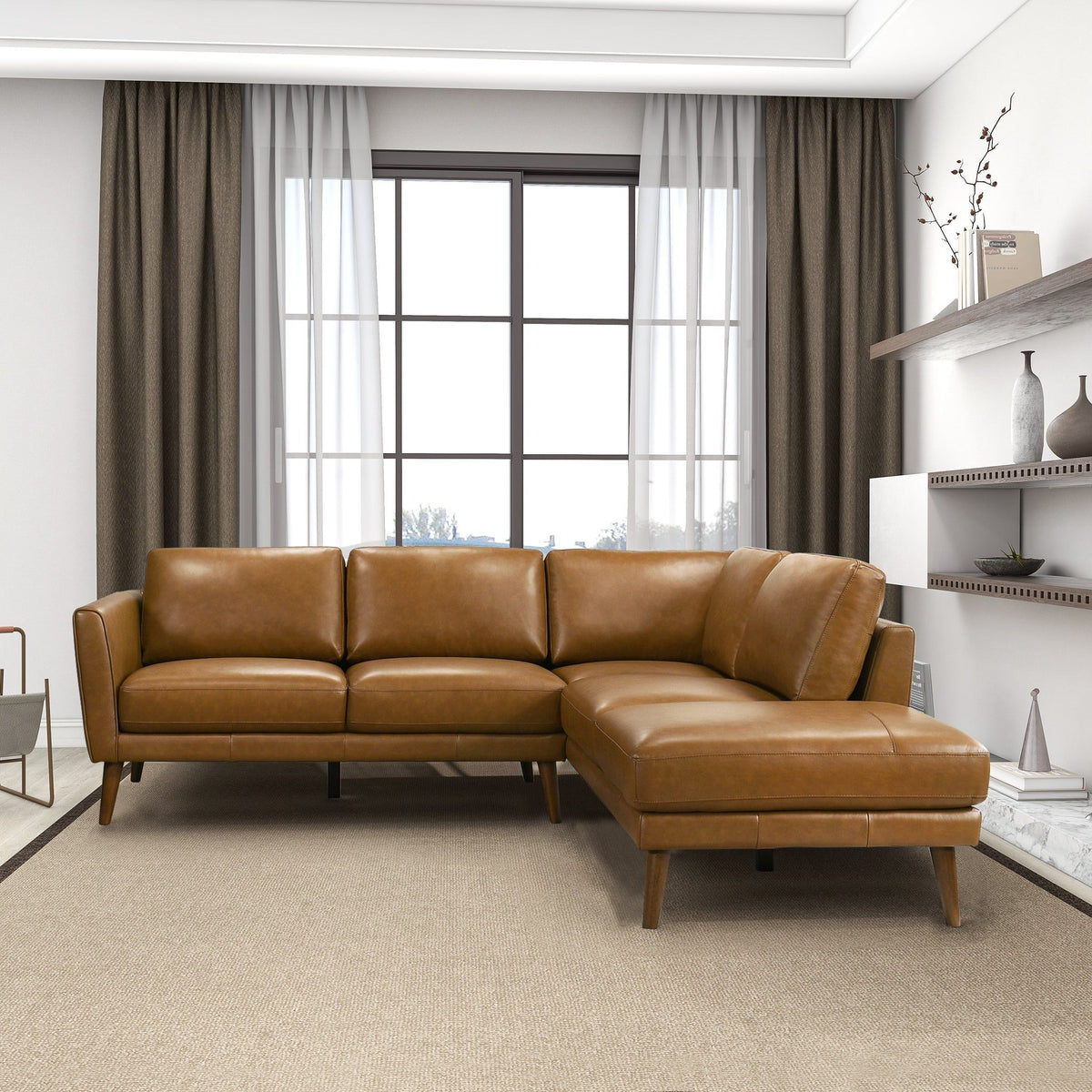 Benson Sectional Sofa With Chaise - Multiple Colors