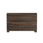 6 Drawer Wooden Dresser with Spacious Storage - Brown