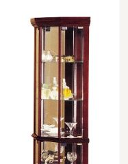 Huxley Curio Cabinet (Corner) - Cherry