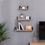 Floating Shelves, Long Wall Shelves (Set of 3)
