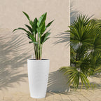 Tall Planters Set with Auto Watering and Water Level Monitor - Polypropylene