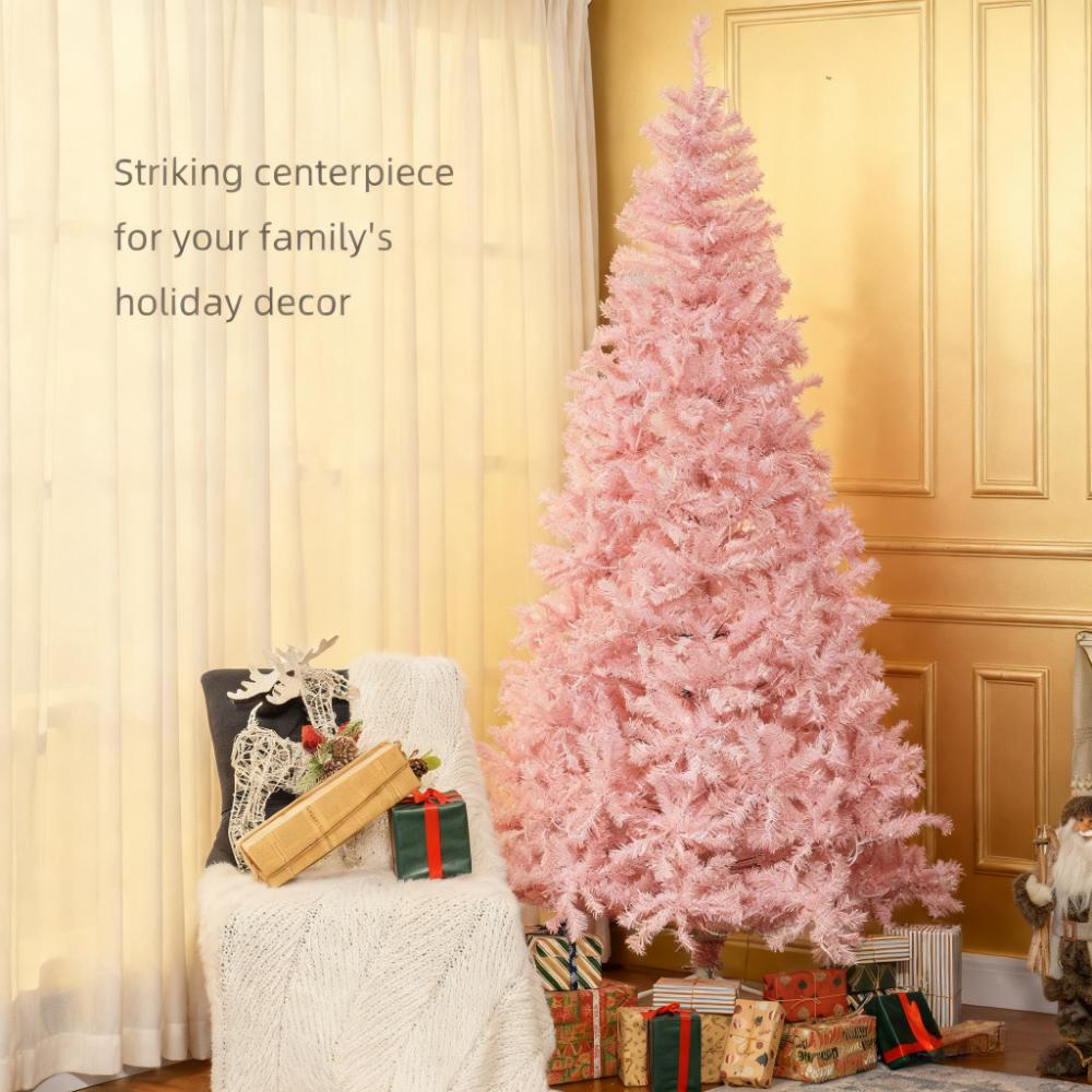 Elegant Artificial Christmas Tree with Realistic Branches - 7.5 ft
