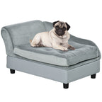 Luxury Small Dog Bed with Hidden Storage - PawHut