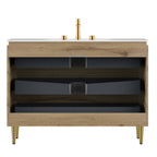 Amara 48'' Bathroom Vanity with Sink - Carrara Finish