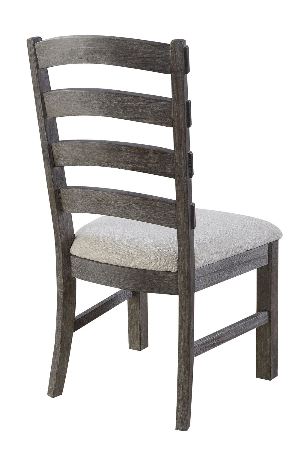 Upholstered Dining Chairs Set of 2 with Wood Frame - Brown