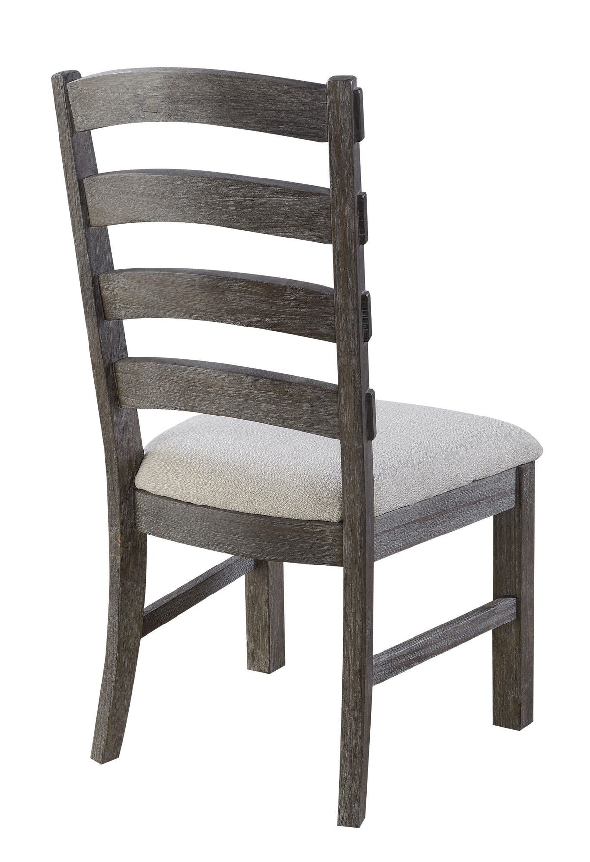Upholstered Dining Chairs Set of 2 with Wood Frame - Brown