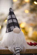3 Pieces Sitting Gnome, Christmas Table Home Ornaments