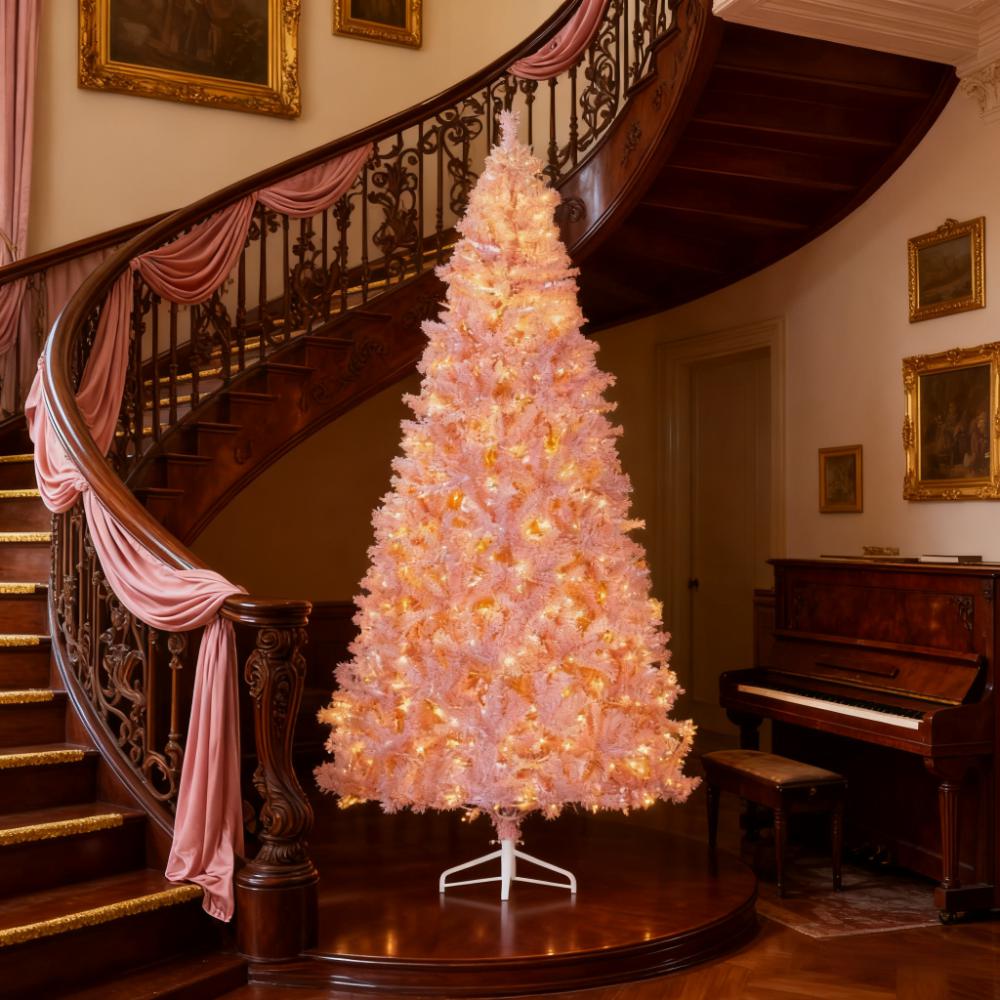 Elegant Artificial Christmas Tree with Realistic Branches - 7.5 ft