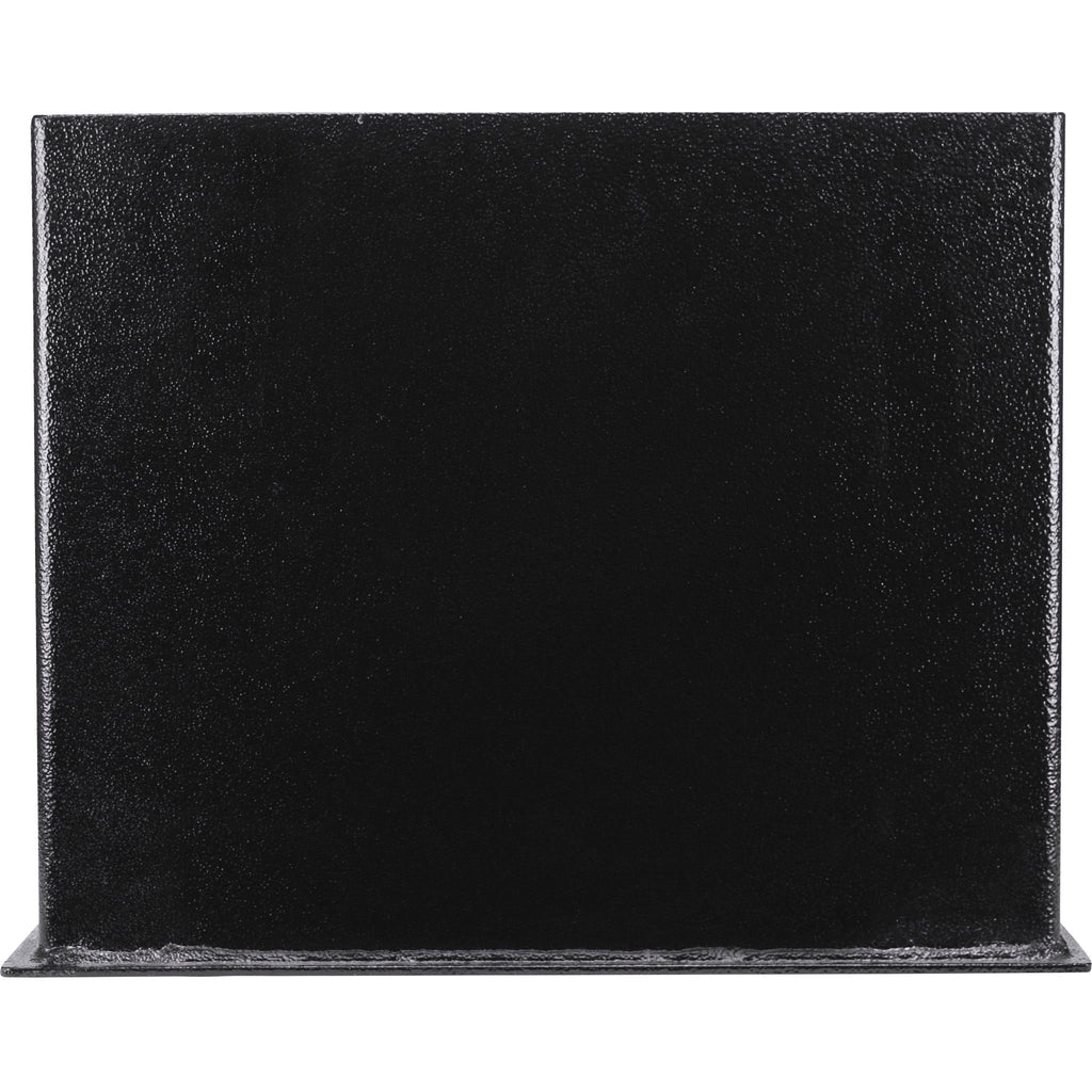 0.89 Cubic Ft Floor Safe with Combination Lock - Black