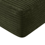 134" Cloud Sectional Sofa with U-Shape Chaise and Cup Holders - Green