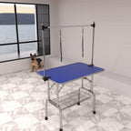 Folding Pet Grooming Table with Adjustable Arm - Multiple Colors