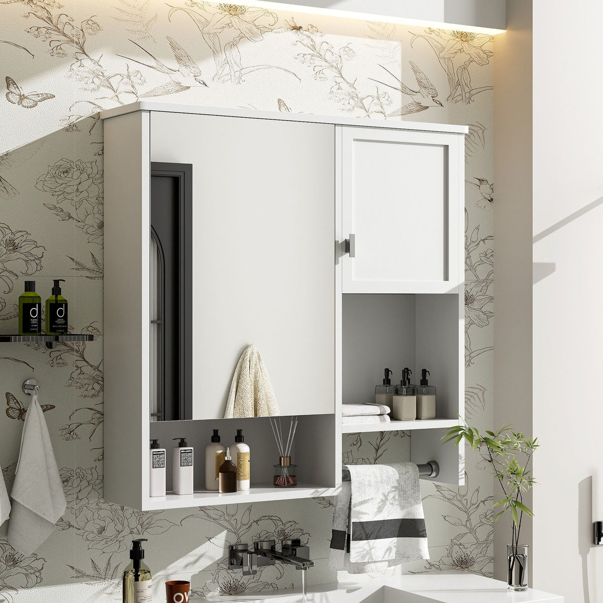 Modern Wall Mounted Bathroom Medicine Cabinet