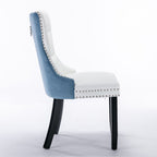 Nikki Modern Upholstered Dining Chair Set of 2