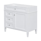 Bathroom Vanity with 2 Drawers and Tip-Out Storage - Multiple Colors